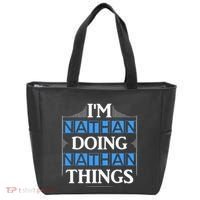 IM Nathan Doing Nathan Things Funny First Name Tote Bag thumb 0