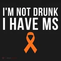 I'm Not Drunk I Have Ms Multiple Sclerosis Awareness Support Gift Bucket Hat thumb 4