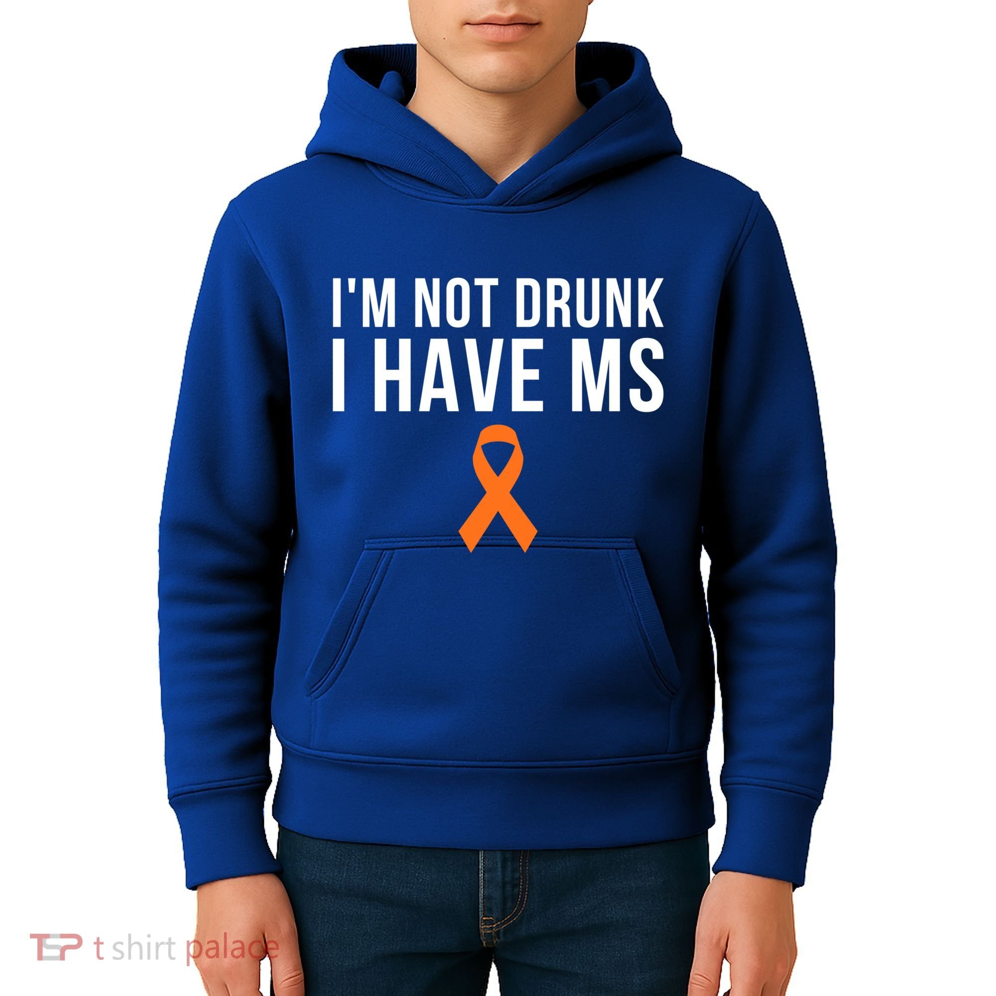 I'm Not Drunk I Have Ms Multiple Sclerosis Awareness Support Gift Kids Hoodie