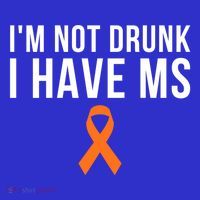 I'm Not Drunk I Have Ms Multiple Sclerosis Awareness Support Gift Kids Hoodie thumb 5