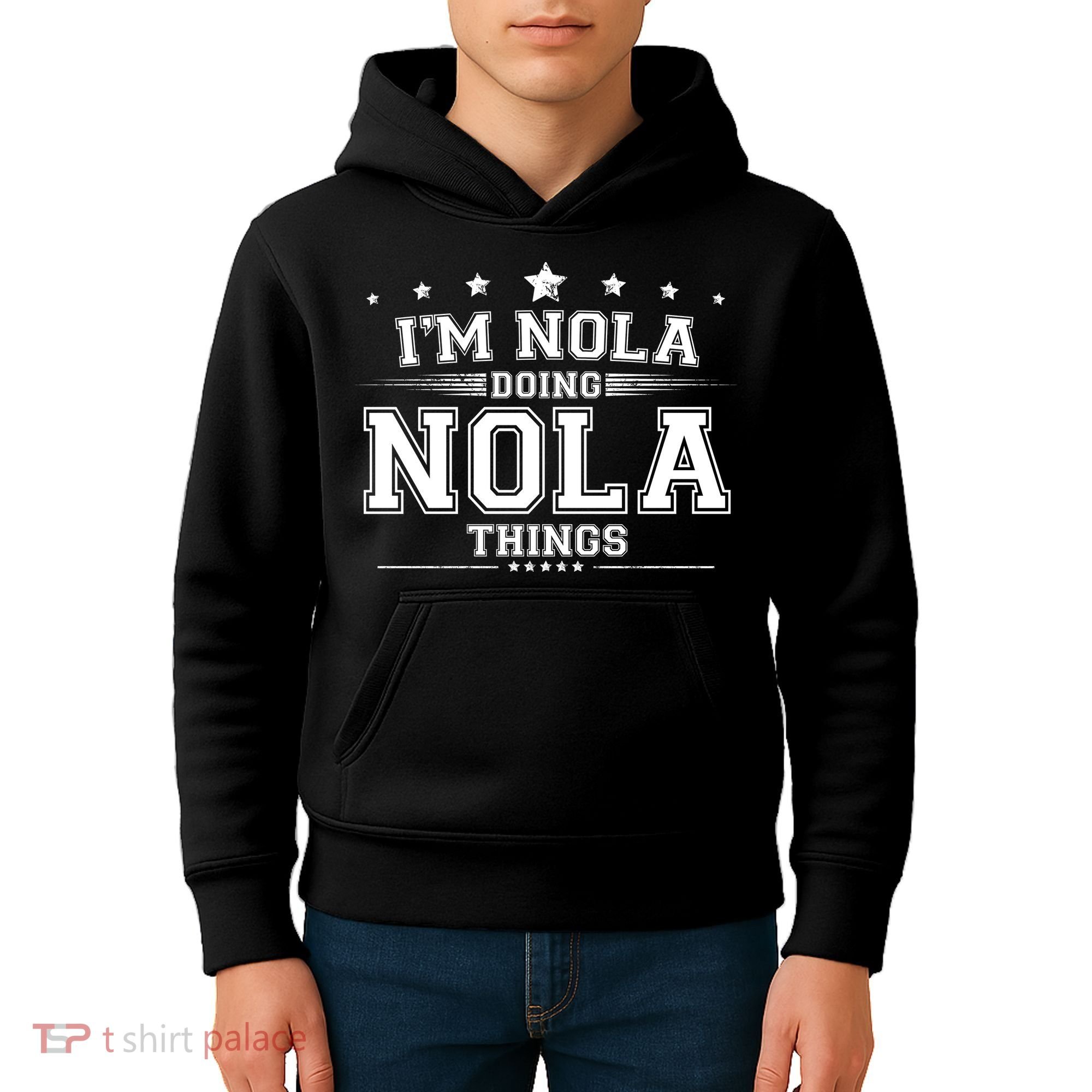 Im Nola Doing Nola Things Kids Hoodie