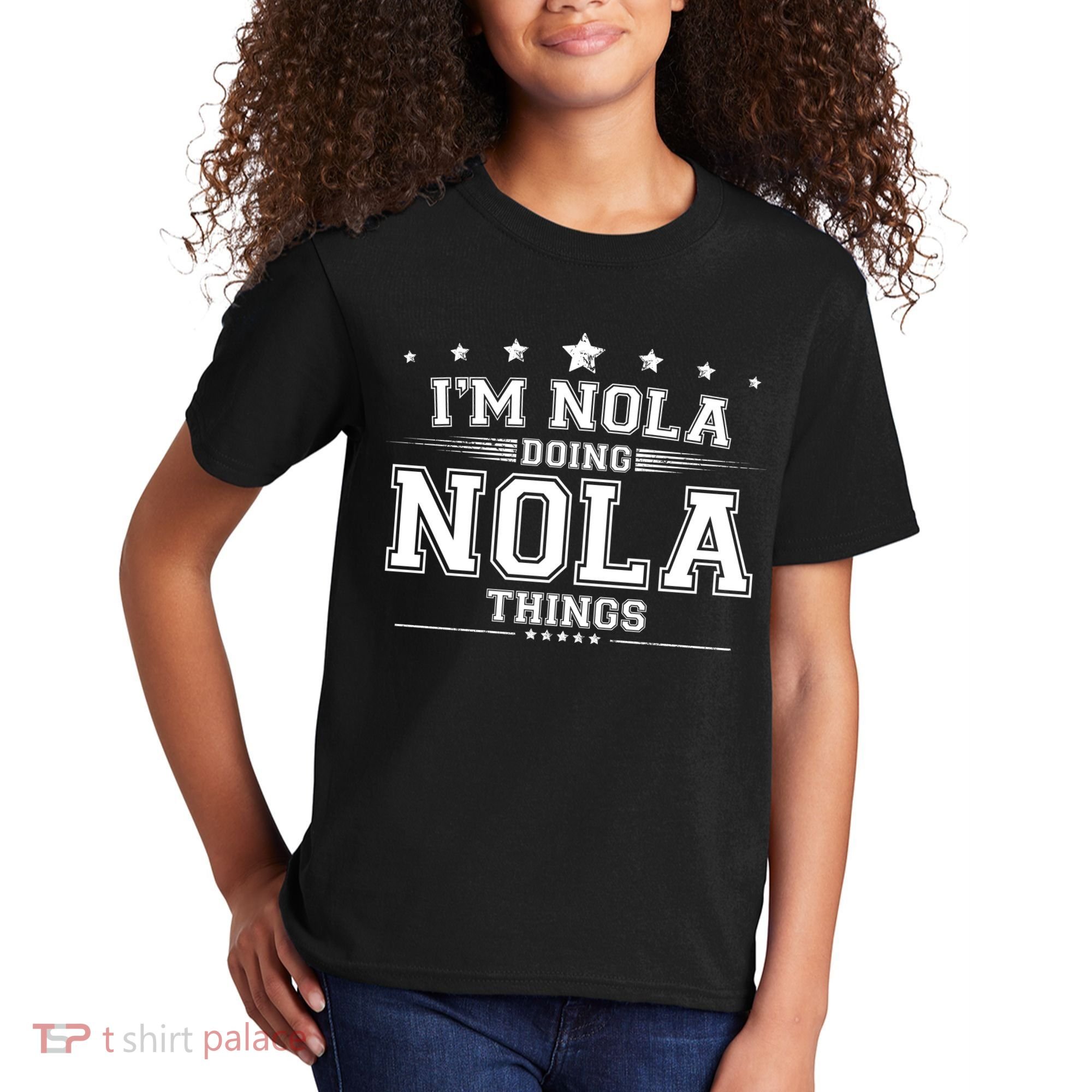 Im Nola Doing Nola Things Kids T-Shirt