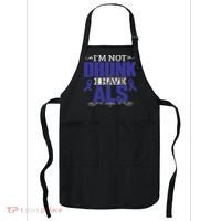 I'm Not Drunk I Have Als, Als Awareness Gift Apron thumb 0