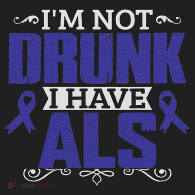 I'm Not Drunk I Have Als, Als Awareness Gift 11oz C Handle Ceramic Mug