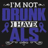 I'm Not Drunk I Have Als, Als Awareness Gift Pajama Set thumb 2