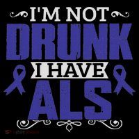 I'm Not Drunk I Have Als, Als Awareness Gift Ornament thumb 1