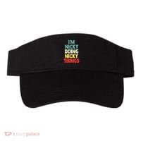 IM Nicky Doing Nicky Things Personalized Name Gift Visor thumb 0