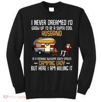 I Never Dreamed ID Grow Up To Be A Super Cool Husband Funny Sweatshirt thumb 0