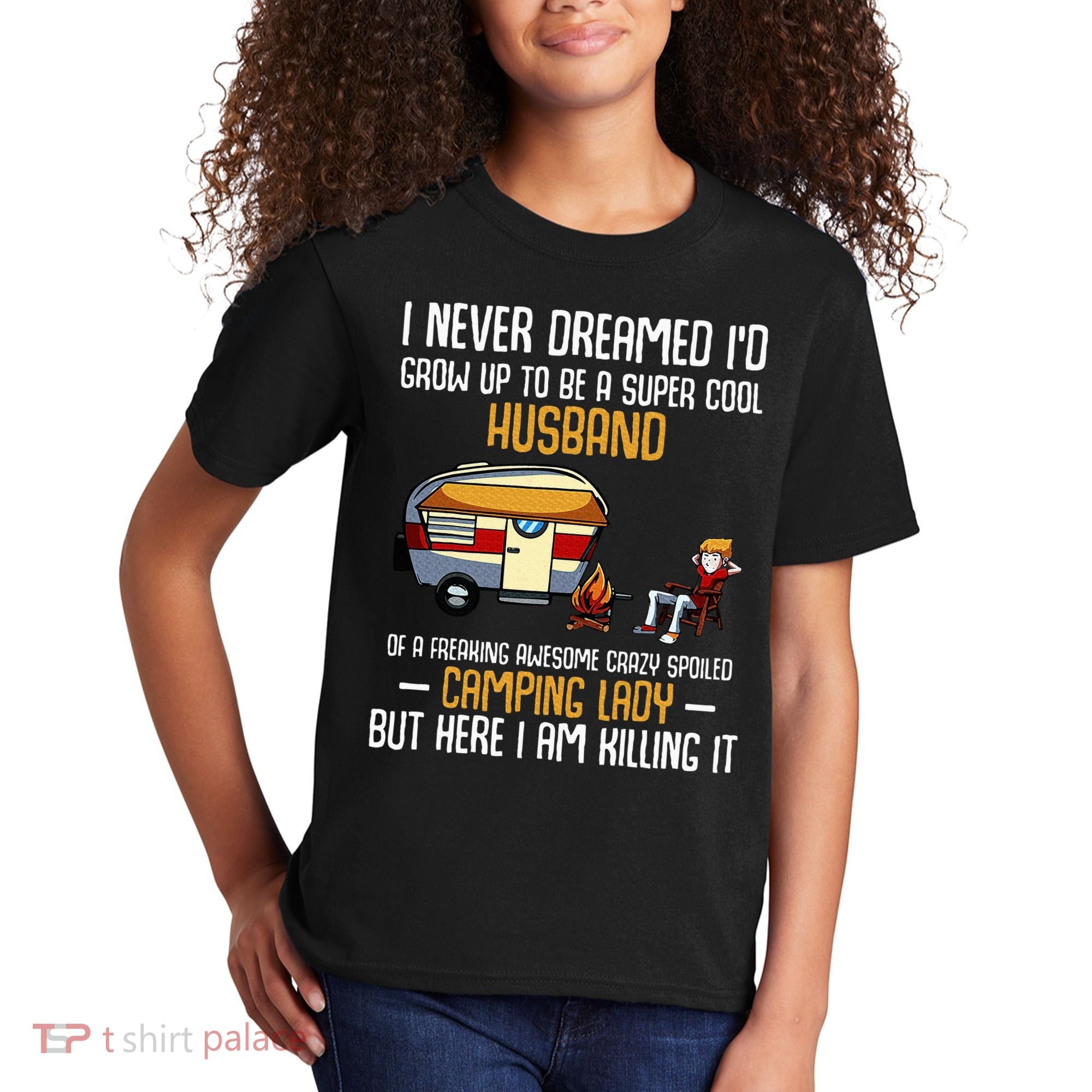 I Never Dreamed ID Grow Up To Be A Super Cool Husband Funny Kids T-Shirt