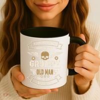 I Never Dreamed I'd Be Old And Grumpy Old Man Killing It Coffee Mug thumb 3
