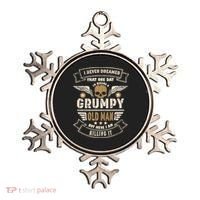 I Never Dreamed I'd Be Old And Grumpy Old Man Killing It Ornament thumb 0