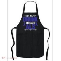 I'm Not Drunk i have ALS, ALS Awareness  Gift Apron thumb 0