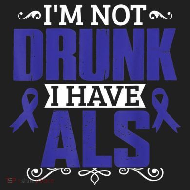 I'm Not Drunk i have ALS, ALS Awareness  Gift Urban Oversized Heavyweight T-Shirt