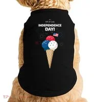 Independence Day Ice Cream Red White And Blue Doggie Tank thumb 0