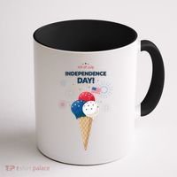 Independence Day Ice Cream Red White And Blue Coffee Mug thumb 1