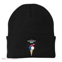Independence Day Ice Cream Red White And Blue Beanie thumb 0