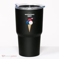Independence Day Ice Cream Red White And Blue Tumbler thumb 0