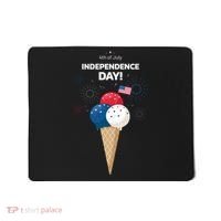 Independence Day Ice Cream Red White And Blue Mousepad thumb 0