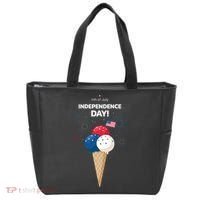 Independence Day Ice Cream Red White And Blue Tote Bag thumb 0