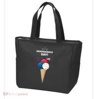 Independence Day Ice Cream Red White And Blue Tote Bag thumb 3
