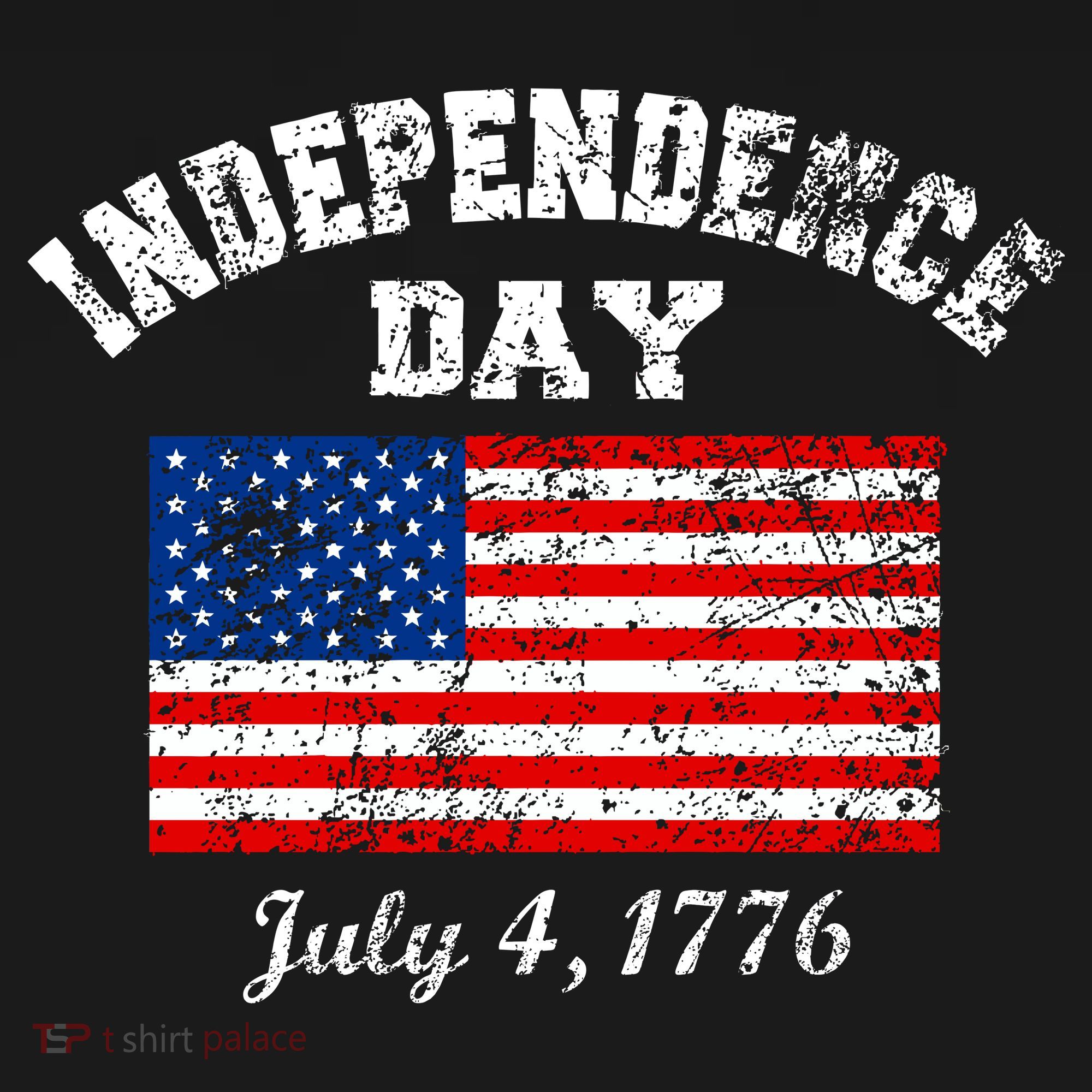 Independence Day July 4 1776 Vintage T-Shirt