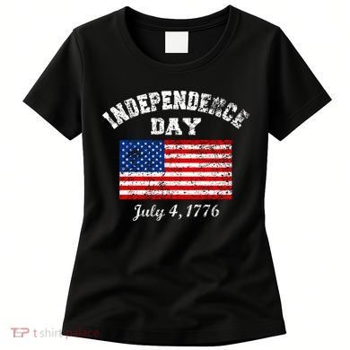 Independence Day July 4 1776 Vintage Women's T-Shirt