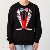 Independence Day USA Tuxedo Tux Women's Sweatshirt thumb 0