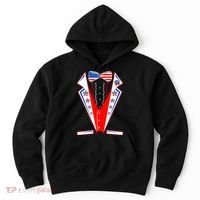 Independence Day USA Tuxedo Tux Hoodie thumb 0