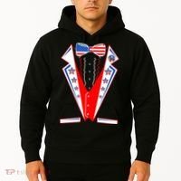 Independence Day USA Tuxedo Tux Hoodie thumb 2