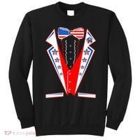 Independence Day USA Tuxedo Tux Sweatshirt thumb 0