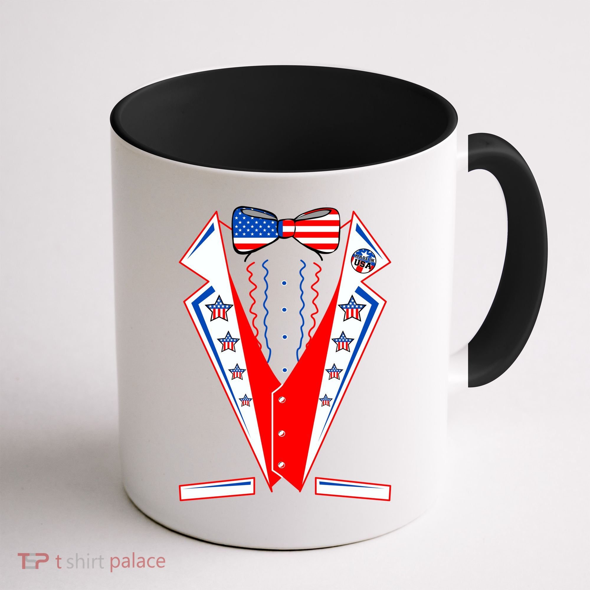 Independence Day USA Tuxedo Tux Coffee Mug