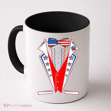Independence Day USA Tuxedo Tux Coffee Mug