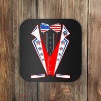 Independence Day USA Tuxedo Tux Coaster thumb 0