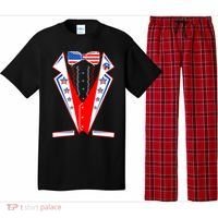 Independence Day USA Tuxedo Tux Pajama Set thumb 0