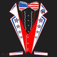 Independence Day USA Tuxedo Tux Tumbler thumb 3