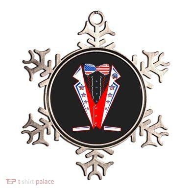 Independence Day USA Tuxedo Tux Ornament