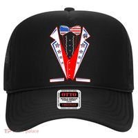 Independence Day USA Tuxedo Tux Hat thumb 0