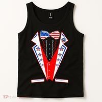 Independence Day USA Tuxedo Tux Tank Top thumb 2