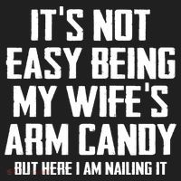 Its Not Easy Being My Wifes Arm Candy Beanie thumb 2