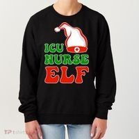 ICU Nurse Elf Women's Sweatshirt thumb 0
