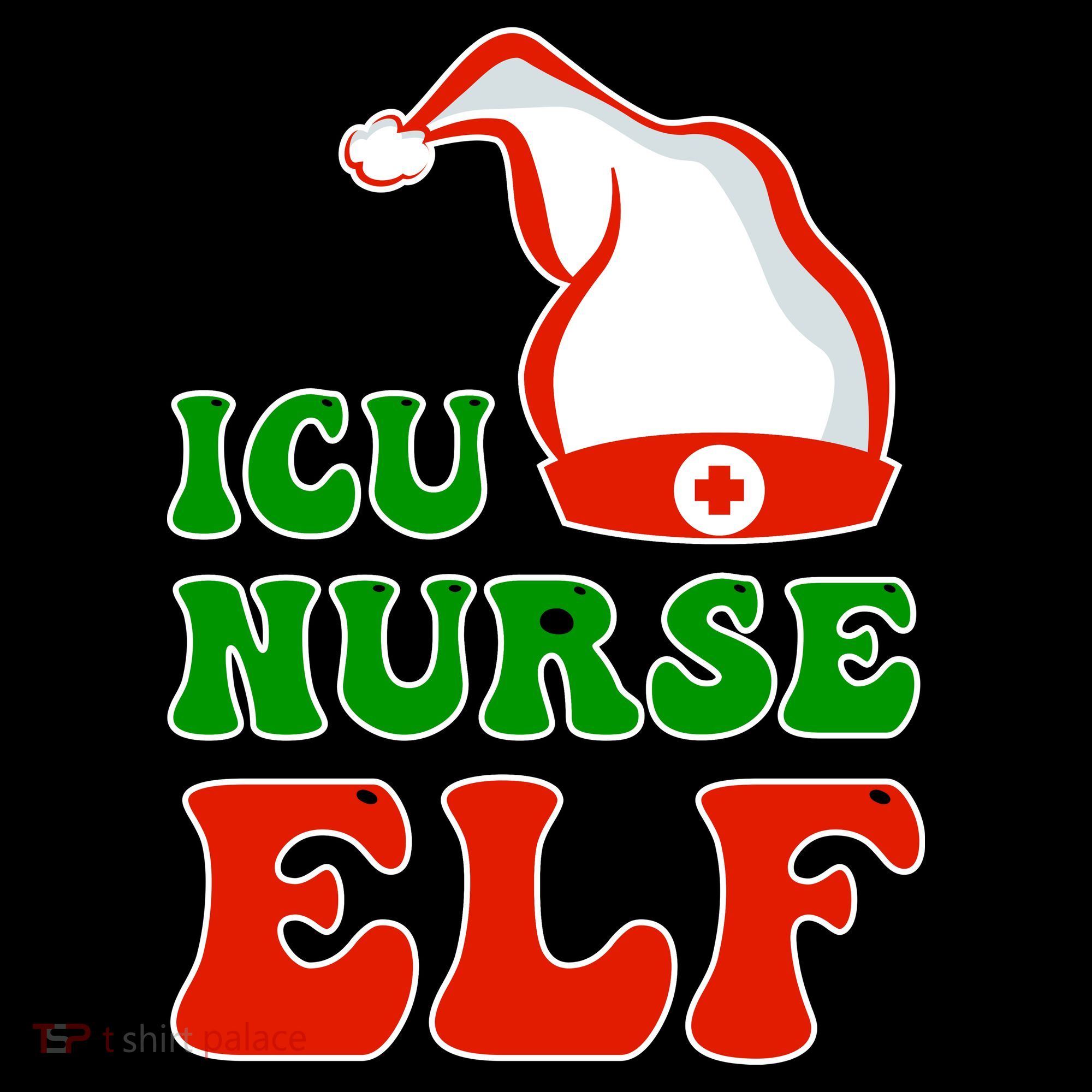 ICU Nurse Elf Doggie Tank