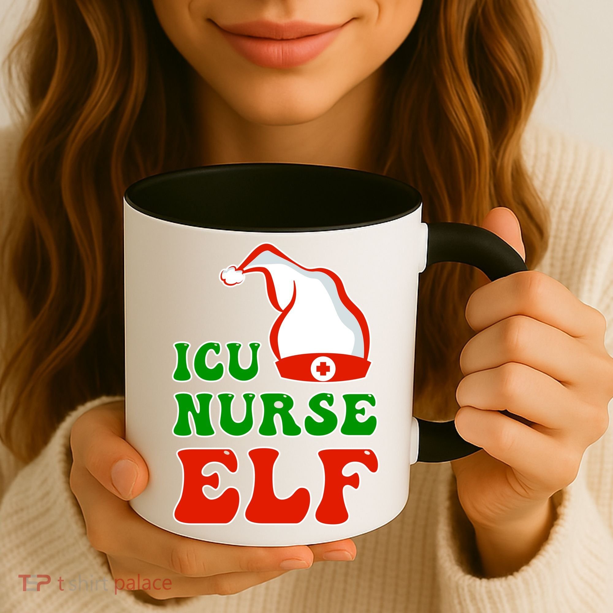 ICU Nurse Elf Coffee Mug