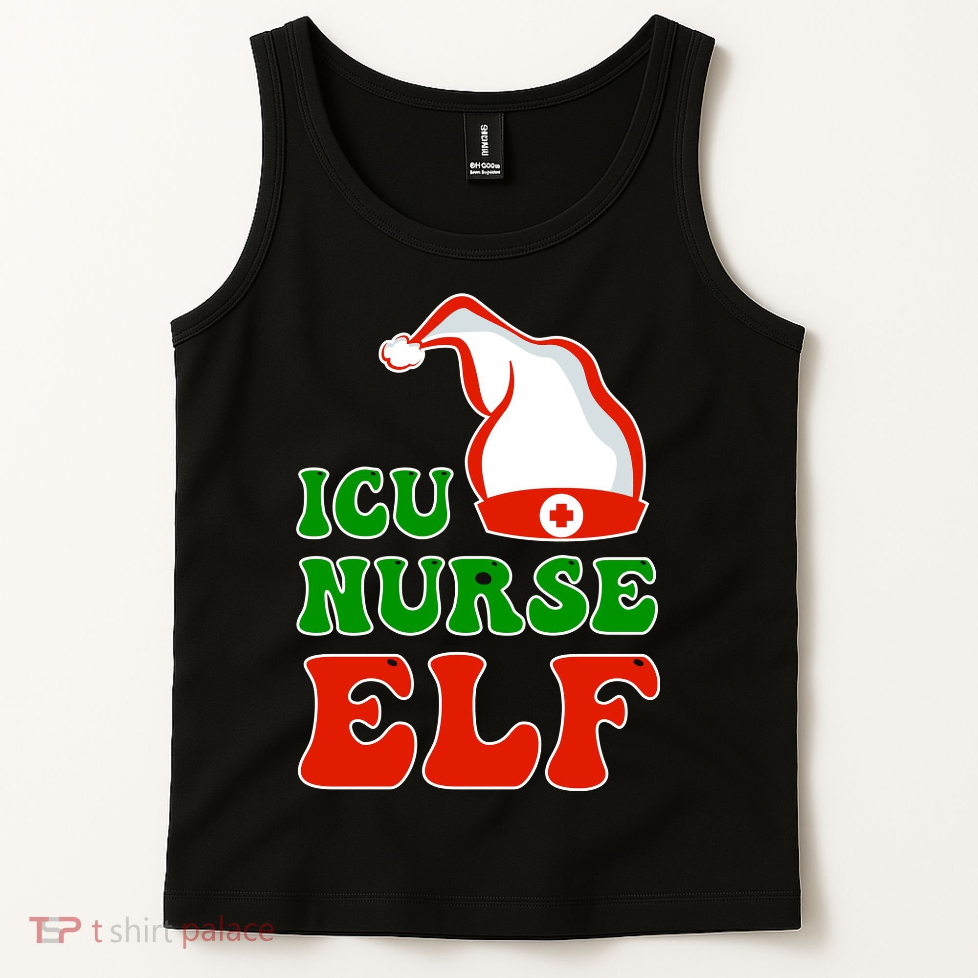 ICU Nurse Elf Tank Top