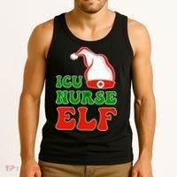 ICU Nurse Elf Tank Top thumb 3