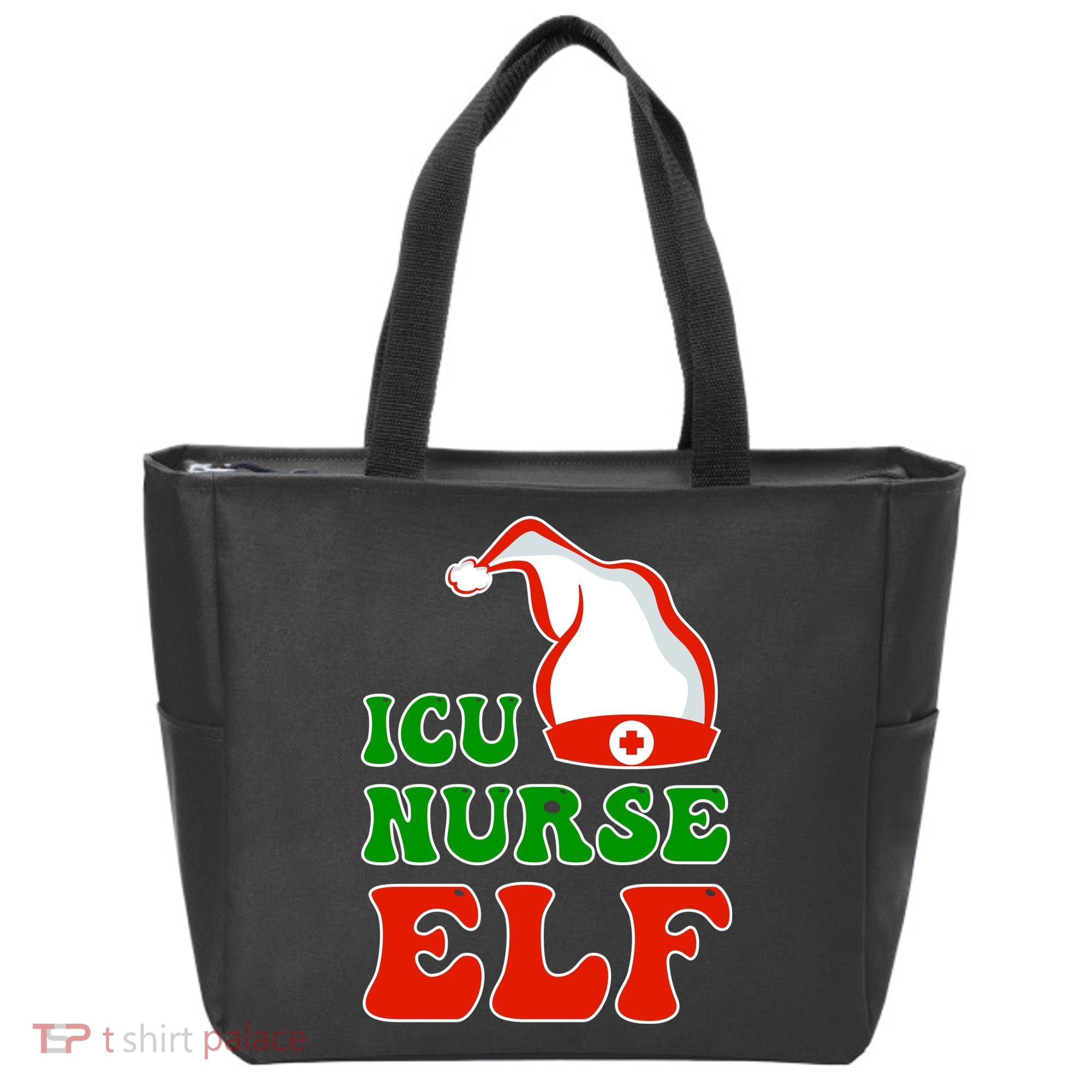 ICU Nurse Elf Tote Bag