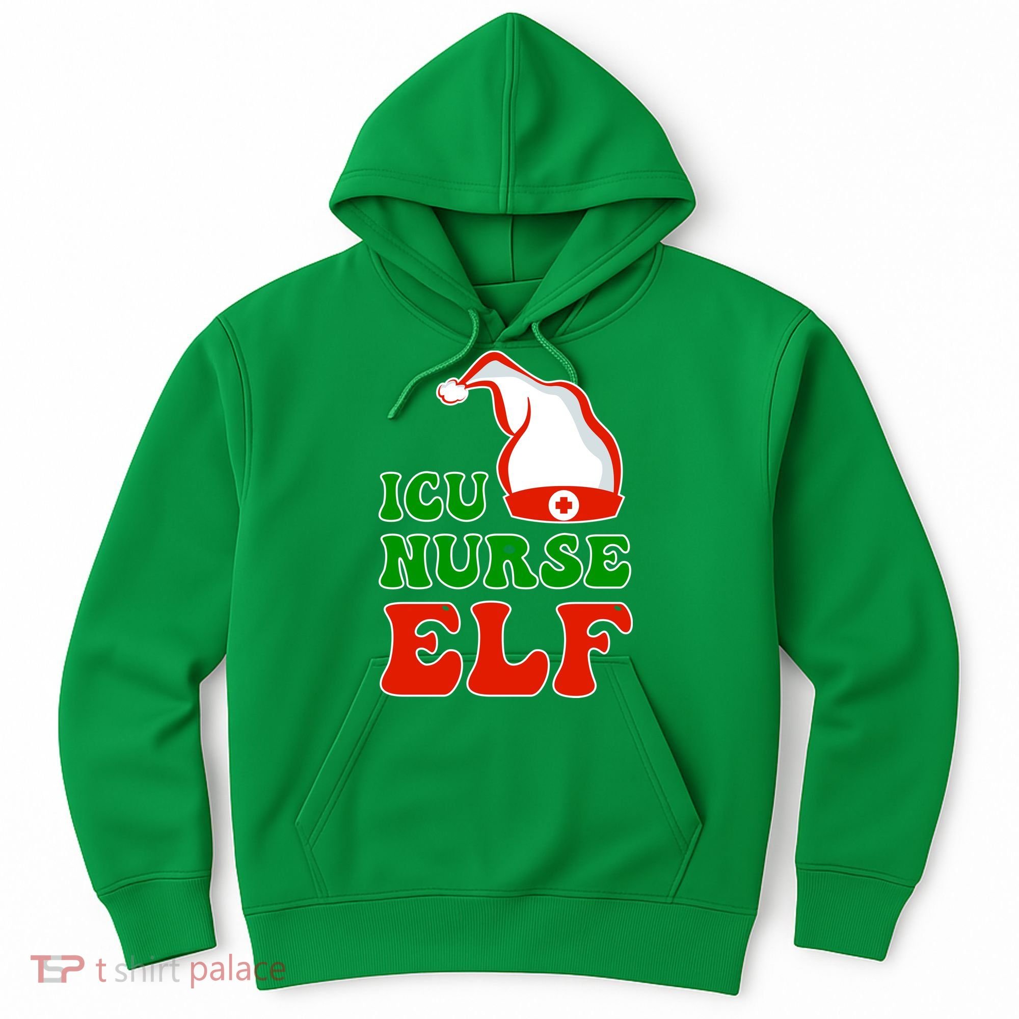 ICU Nurse Elf Hoodie