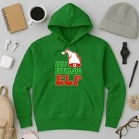 ICU Nurse Elf Hoodie thumb 3