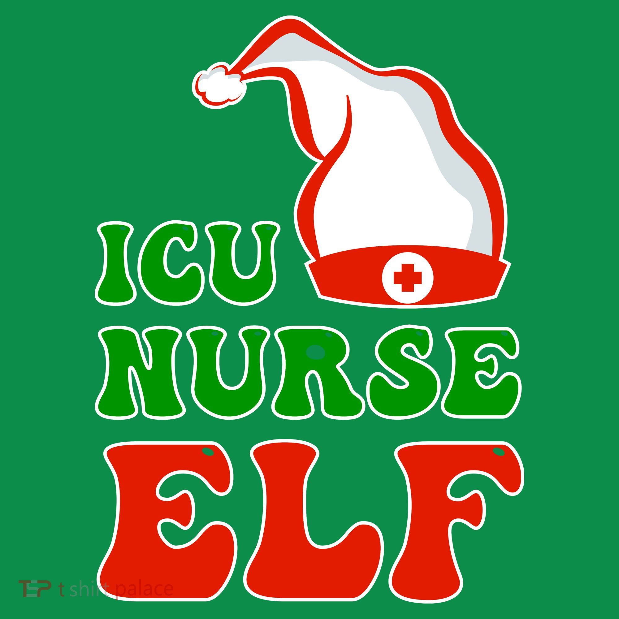 ICU Nurse Elf Button