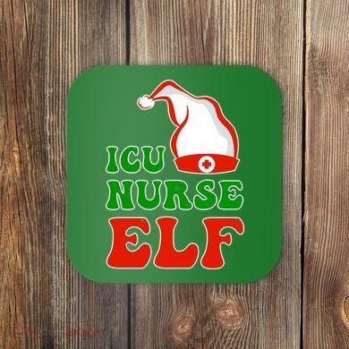 ICU Nurse Elf Coaster