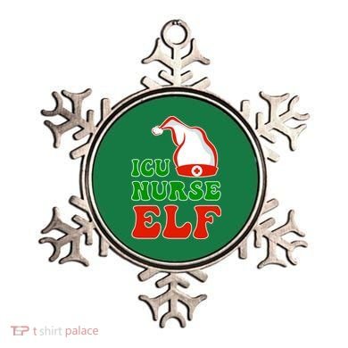 ICU Nurse Elf Ornament